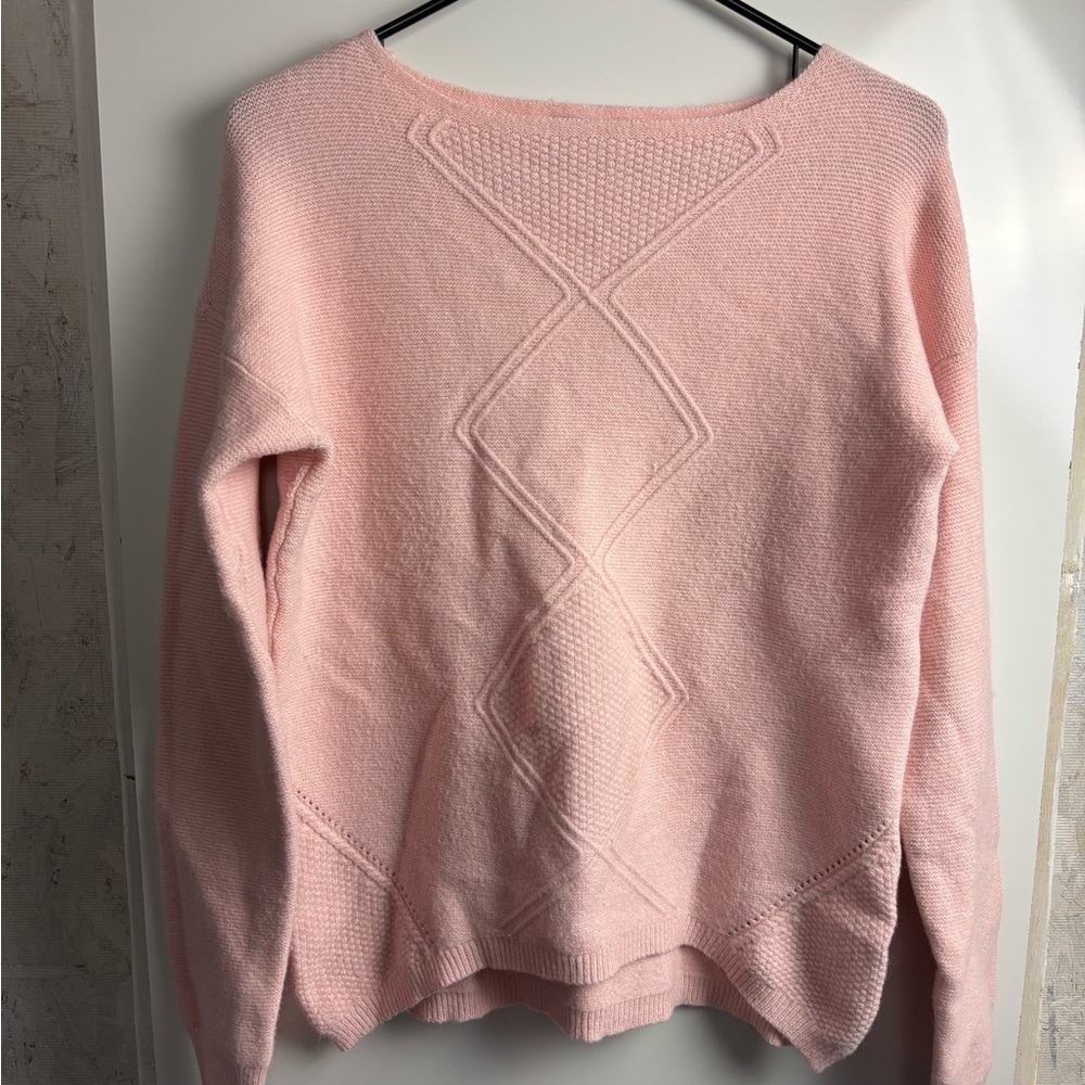 Maude‎ Vivante pink pullover sweater sz S